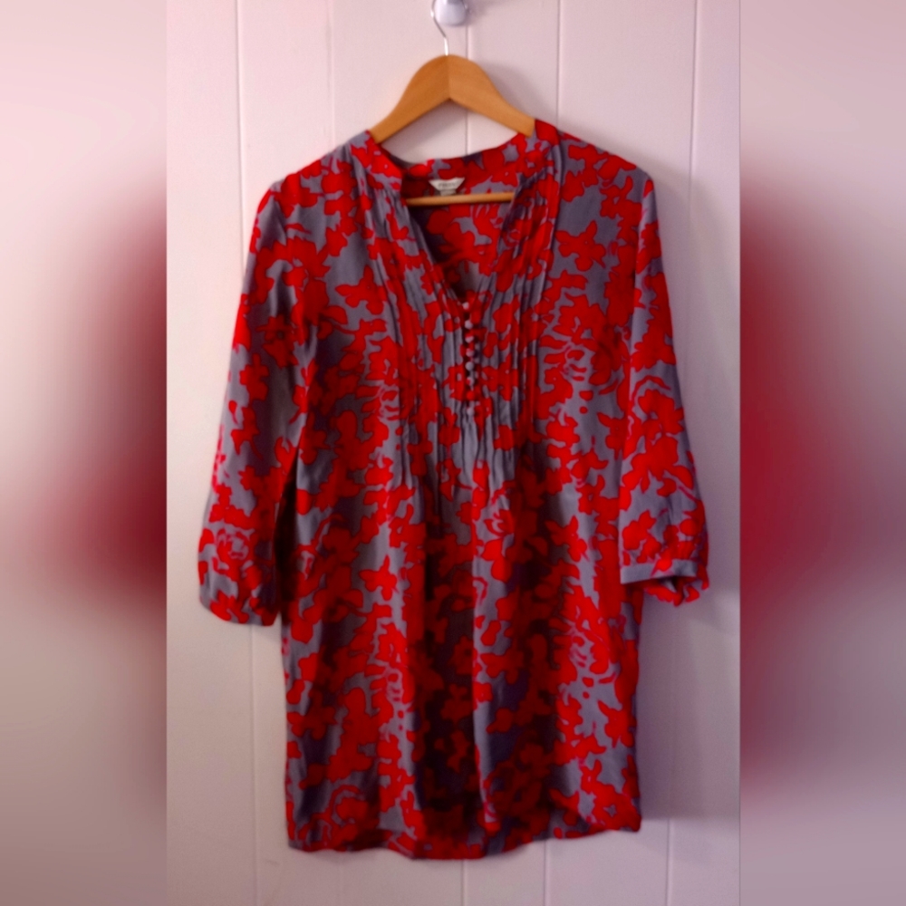 Fossil Silk Mini Dress